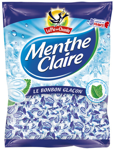 Bonbon à la menthe claire