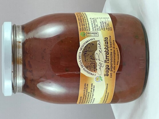 Sauce arrabbatia piment rouge