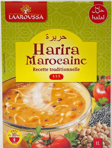 Soupe harira halal