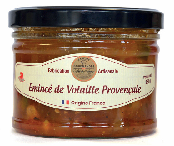 Emincé de volaille provencale