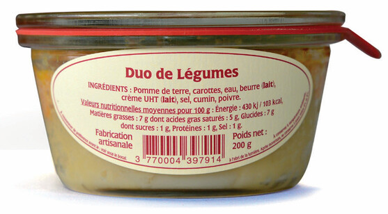 Duo de légumes