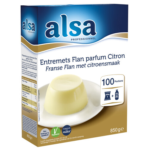Entremets-Flan Parfum Citron
