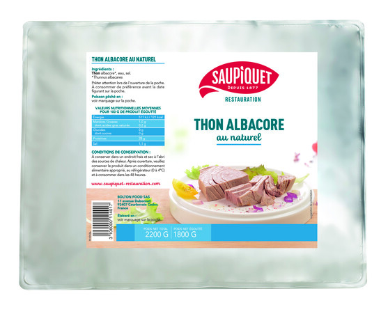 Thon albacore nature