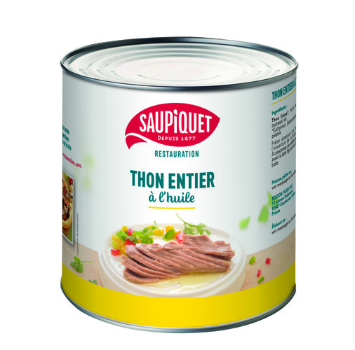 thon listao entier huile