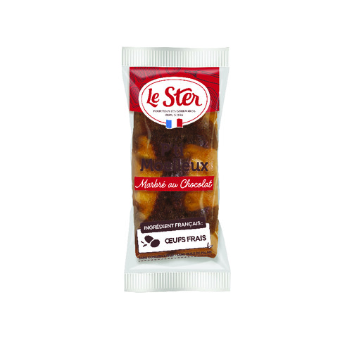 Petit moelleux marbré chocolat