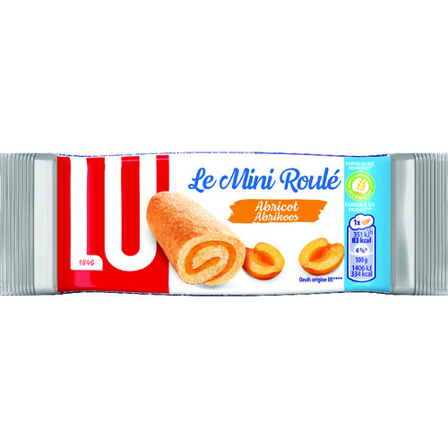 Mini roulé génoise à