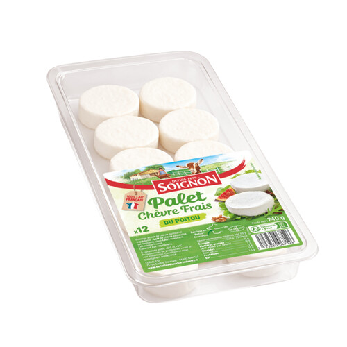 Palet de chèvre frais du