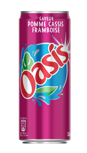 oasis pomme/cassis/framboise