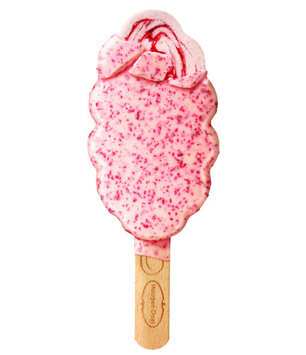 Bâtonnet vanille fraise
