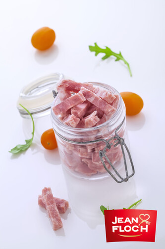 Lardon fumé cuit petit