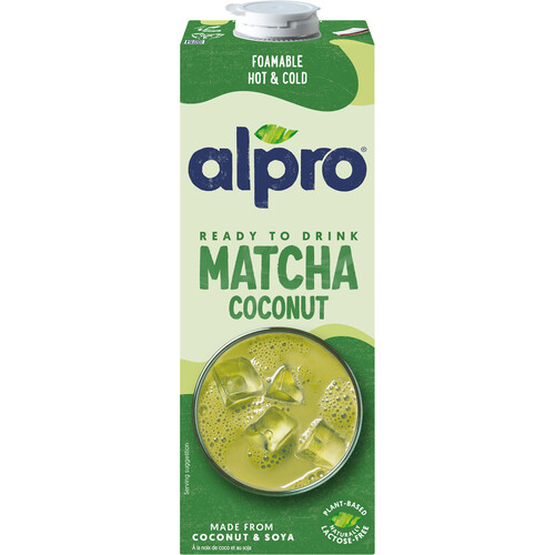 Alpro matcha coconut