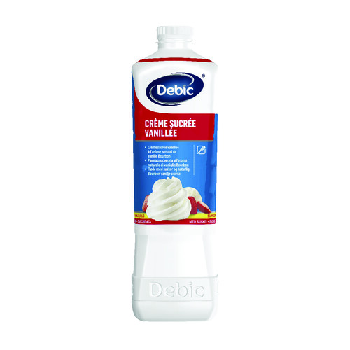 Crème sucrée vanillée uht
