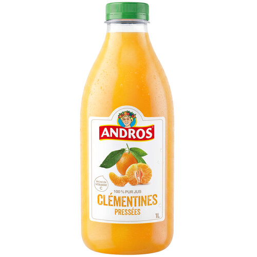 Jus de clémentine pressée