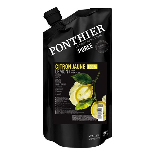 PUREE CITRON JAUNE 1KG