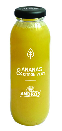 Jus d'ananas et citron vert
