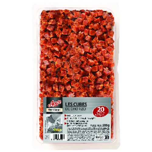 Chorizo en cube