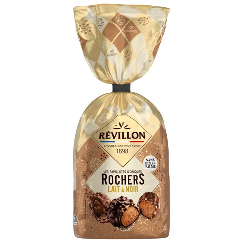 Papillotes rochers noir 70%