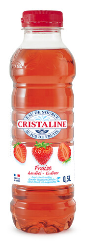 Cristaline au jus de fruits