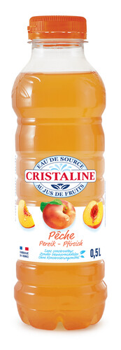 Cristaline au jus de fruits