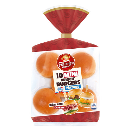 Brioche burger mini