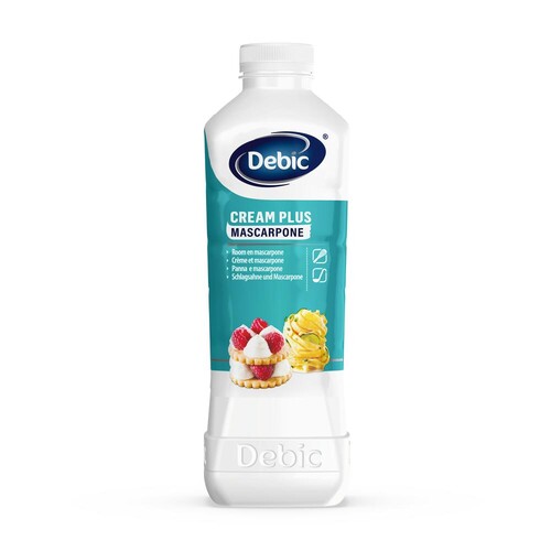 Mélange crème et mascarpone