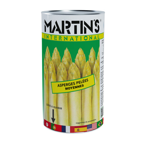 Asperge pelée boite A3