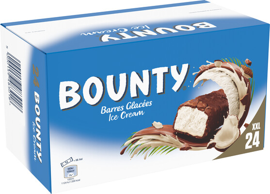 Bounty barre glacée