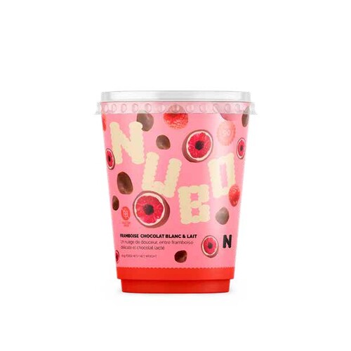 NUBO FRAMBOISE CHOCO. LAIT 90G