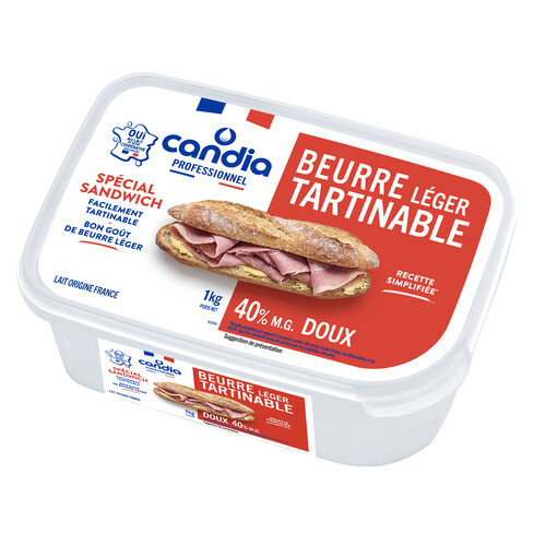 Beurre doux sandwich 40% m.g.