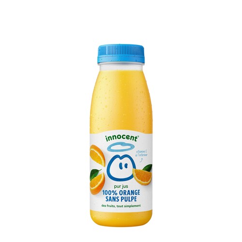 Jus d'orange sans pulpe
