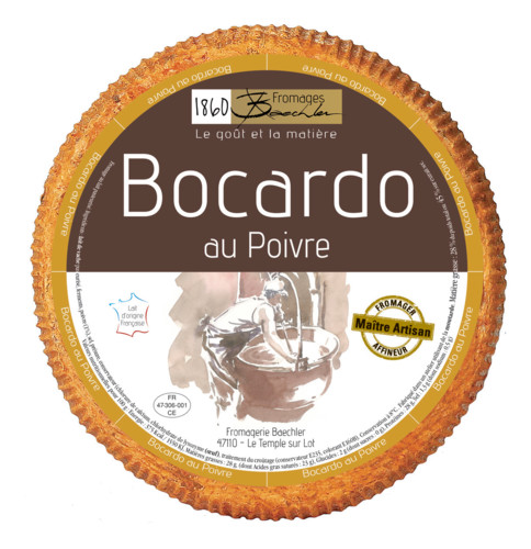 Bocardo poivre 40% piece de 2,5 kg 