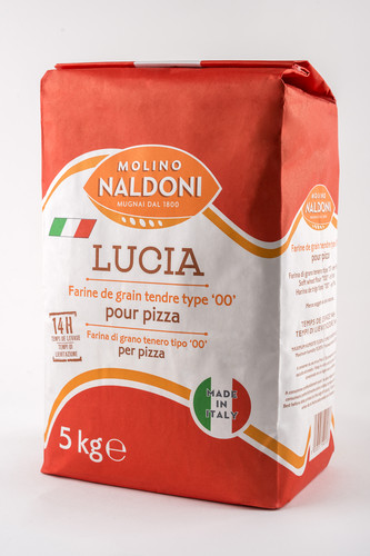 Farine de blé T00 pour la pizza Lucia 