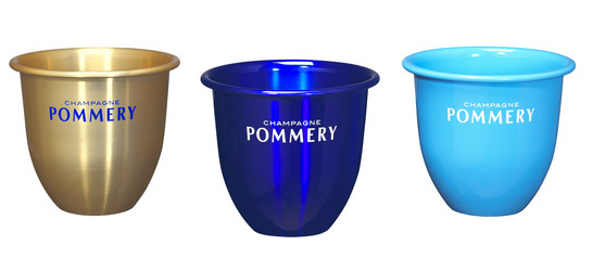 Kit de 3 mini seaux Pommery 