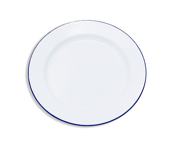 Assiette snaack emaillée  diamètre 255mm