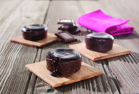 Coeur coulant chocolat  