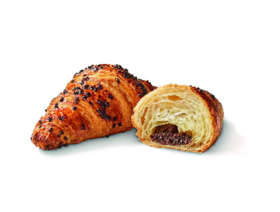 Croissant fourré cacao noisette pret à cuire