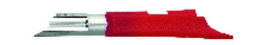 Eplucheur manche rouge longueur 165mm