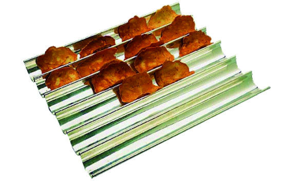 Plaque inox tuile  