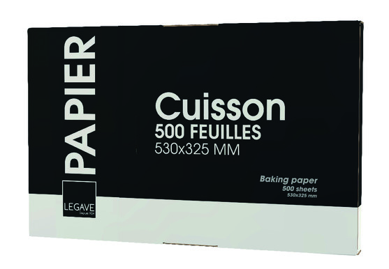 Papier cuisson gn 1/1 dimension 530x325m