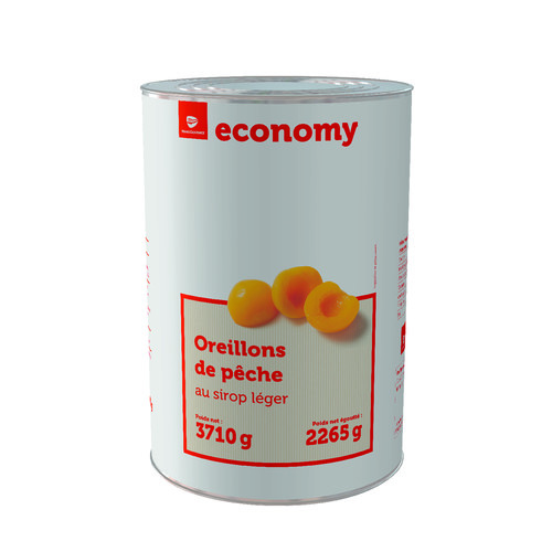 Oreillons de peches préservés 