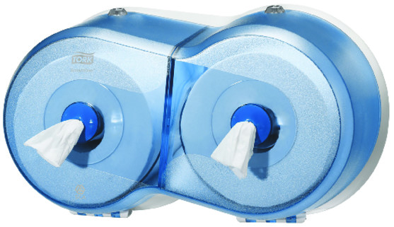 MINI DISTRIBUTEUR DOUBLE BLEU SMARTONE PAU 2 ROULEAUX