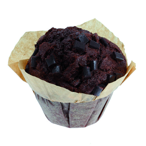 Muffin double chocolat avec morceaux 