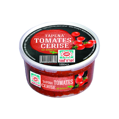 Tapenade de tomate cerise au basilic 