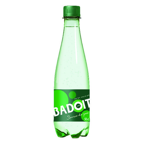 Badoit verte stock avancé  