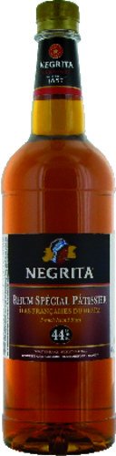 Rhum 44° negrita spécial pâtisserie 