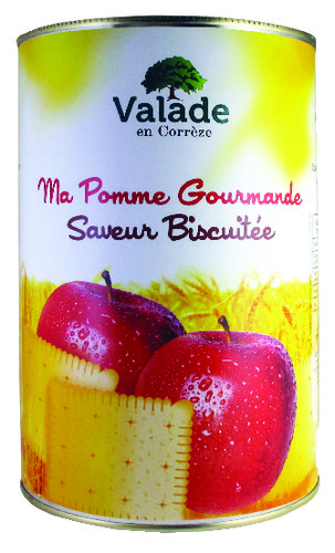 Pommes au biscuits allégés en sucres hve 