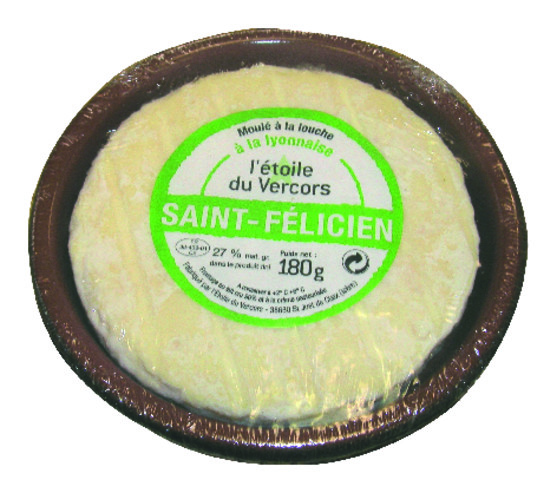 Saint Félicien tradition 27 % m.g. jolie bergère