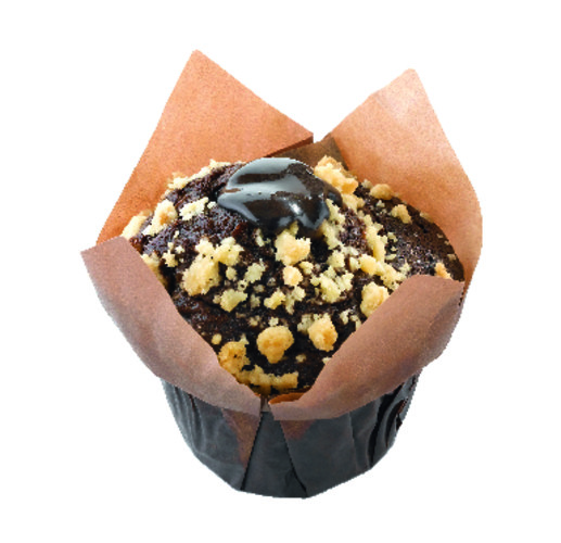 Muffin tripple chocolat pièce de 112g 