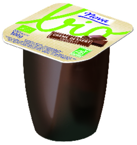 Crème dessert au chocolat bio pot de 100 g