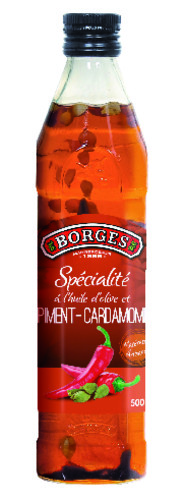 Huile pimentée bouteille de 50 cl 